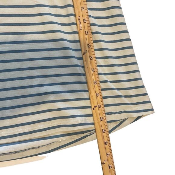 Lululemon Crewneck T-Shirt Short Sleeve Men's Size XXL Blue Gray Athleisure Gym - Picture 5 of 7